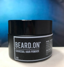 Load image into Gallery viewer, Beard.On® All Natural Charcoal Hair Pomade 50g