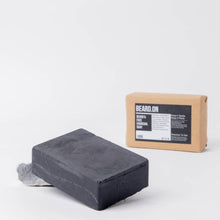 Load image into Gallery viewer, Beard.On Beard &amp; Face Charcoal Soap 100g